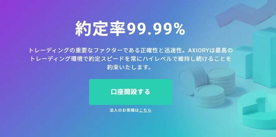 AXIORY約定率