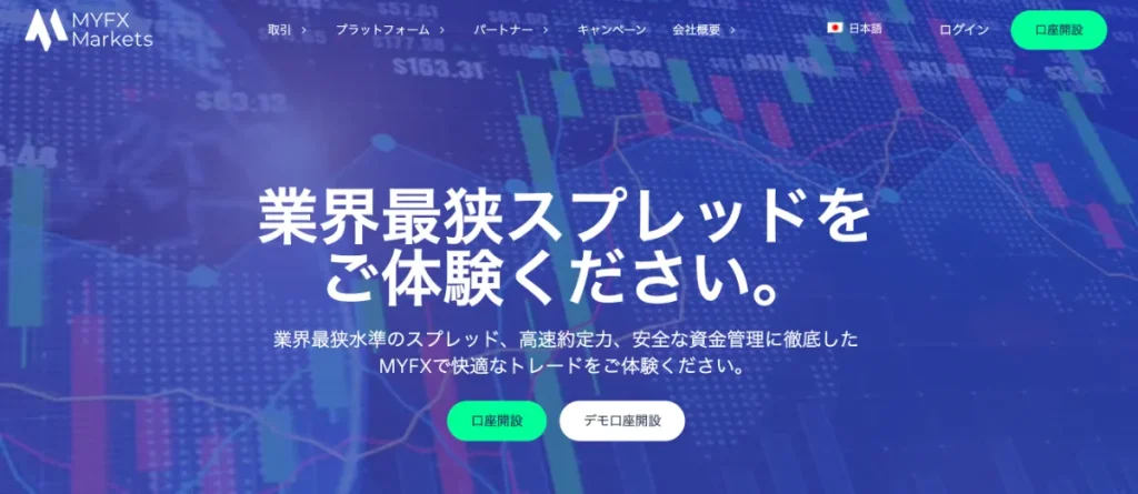 海外FX業者のおすすめ人気ランキング9位はMYFXMarkets