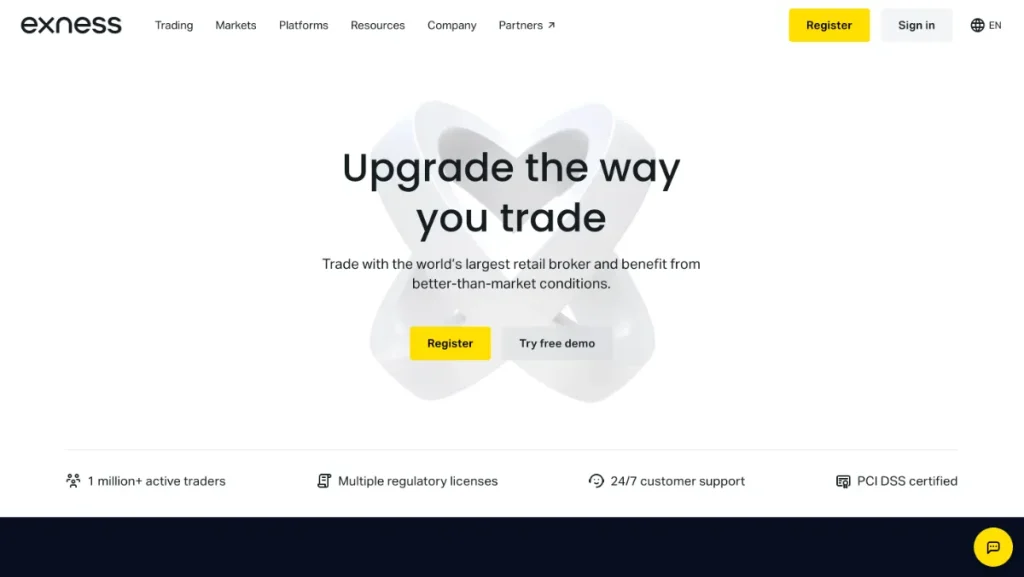 約定力が高い海外FX業者：Exness