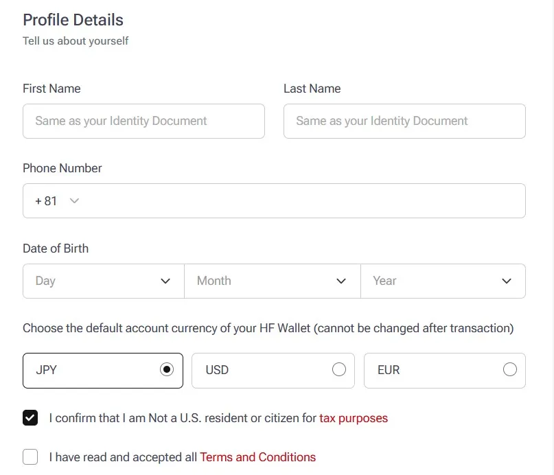新規登録・口座開設方法4