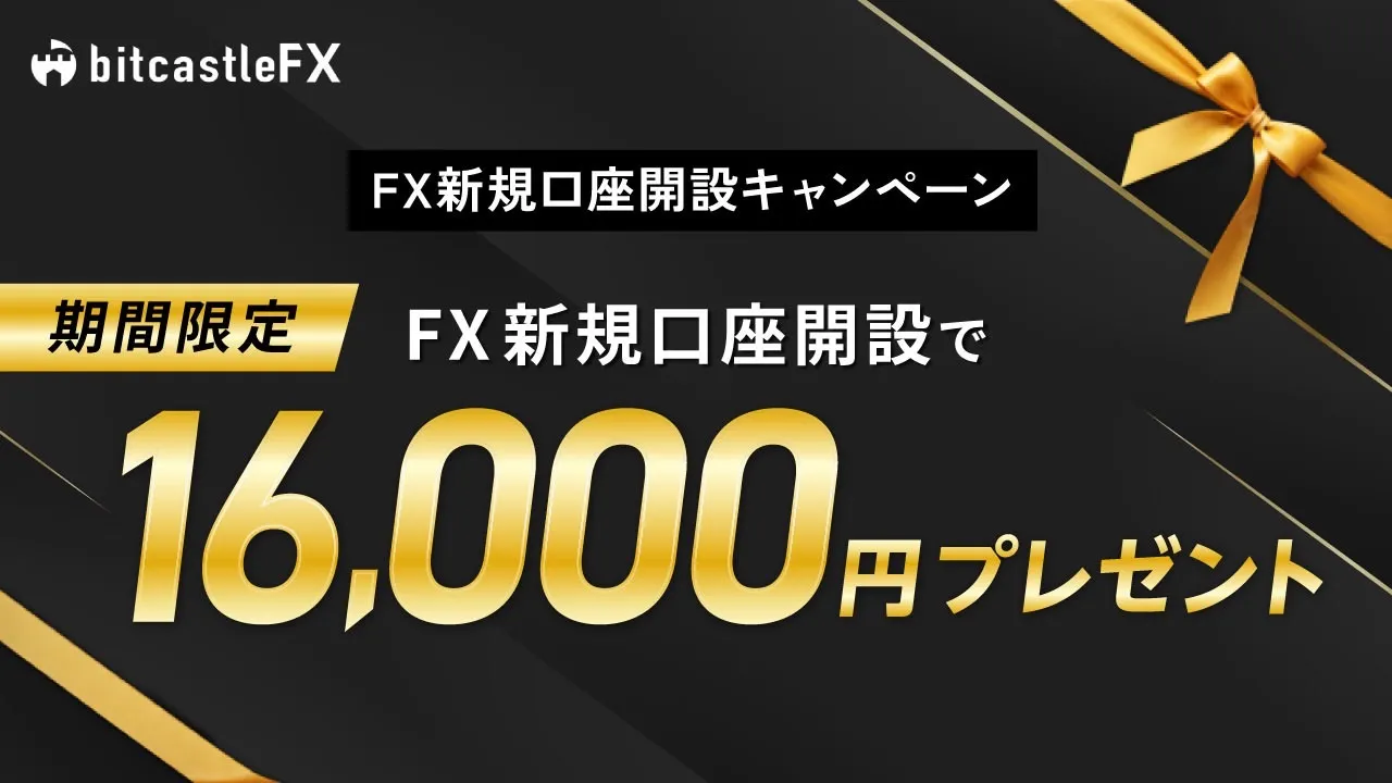 海外FXの口座開設ボーナスおすすめランキング5位はbitcastle