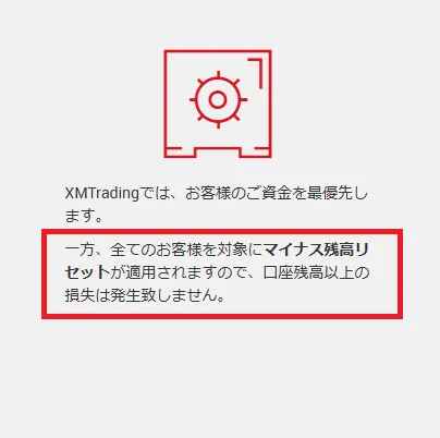 口座残高がマイナスになった場合でも、安全性が高い海外FX業者ならマイナス分を負担