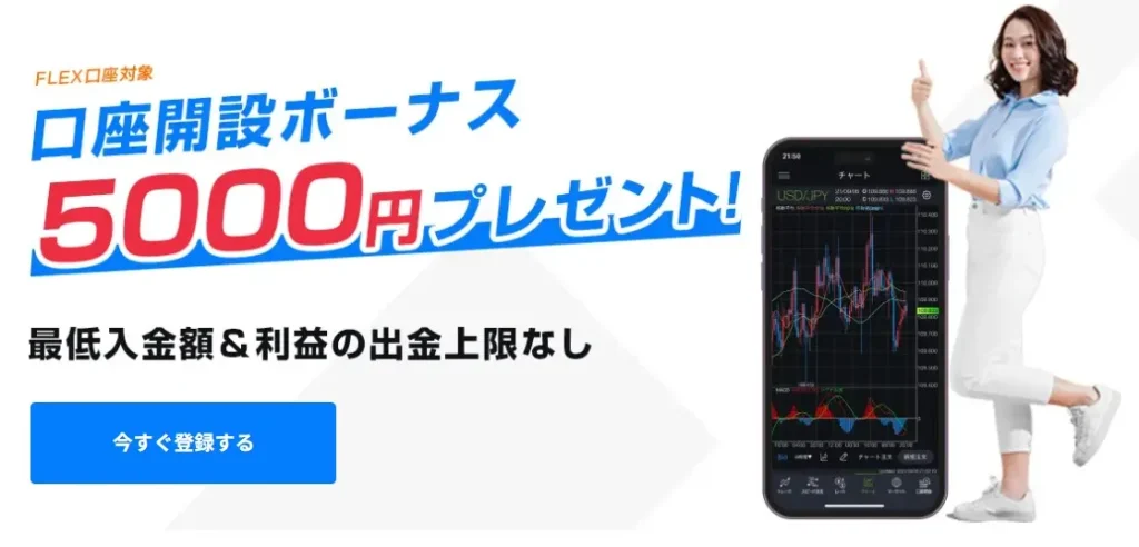 口座開設ボーナス