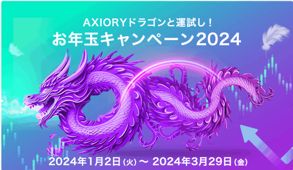 AXIORYのお年玉キャンペーン