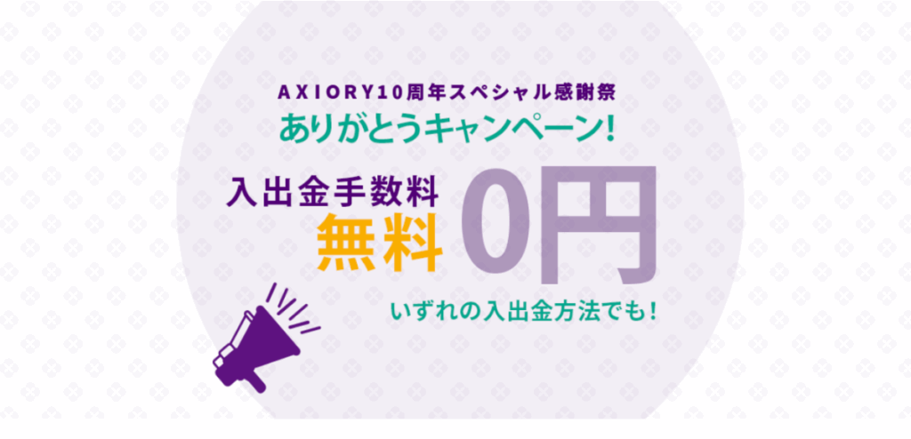 AXIORYの10周年感謝祭