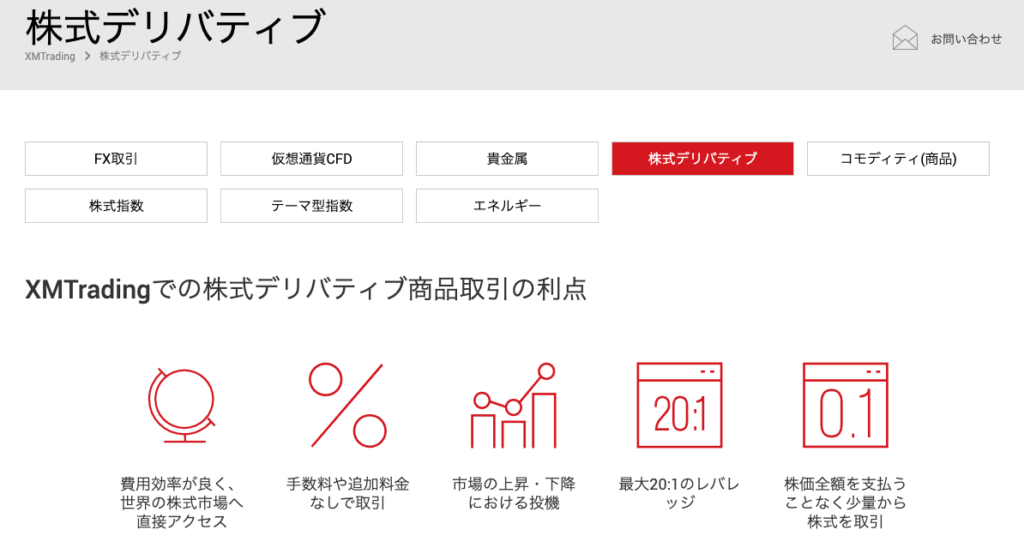 海外FXの個別株CFD
