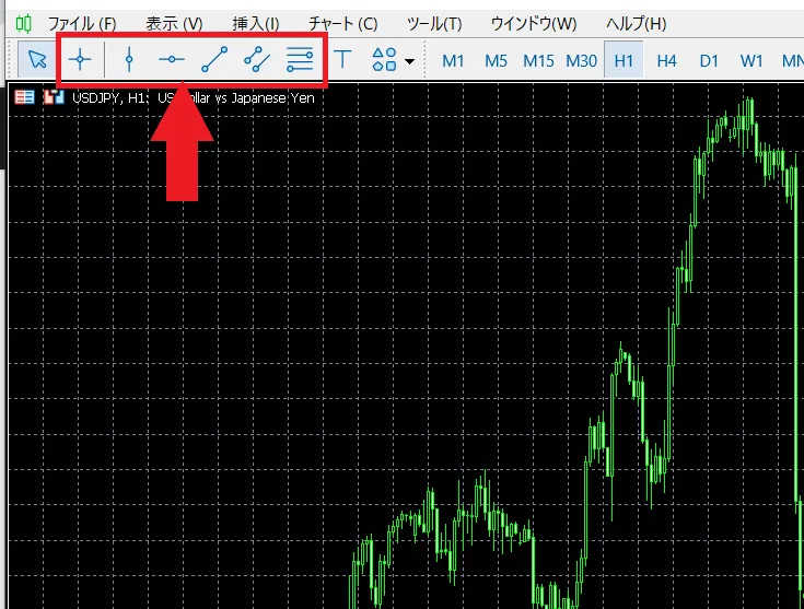 ライン・オブジェクトの設定1