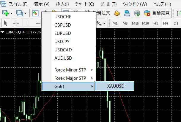 Vantageのゴールド取引の始め方6