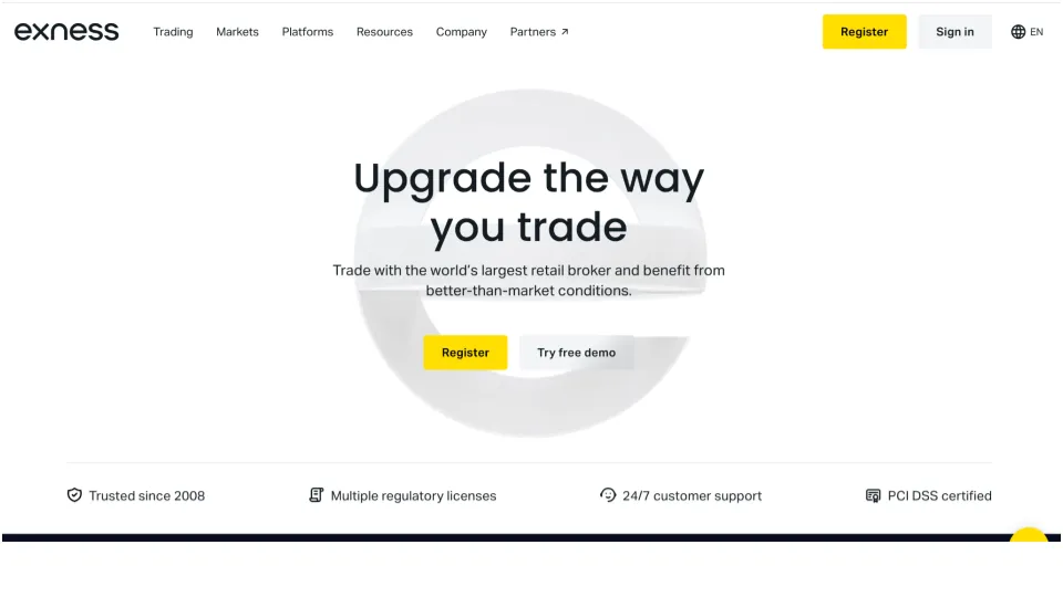 Exness：200ロット